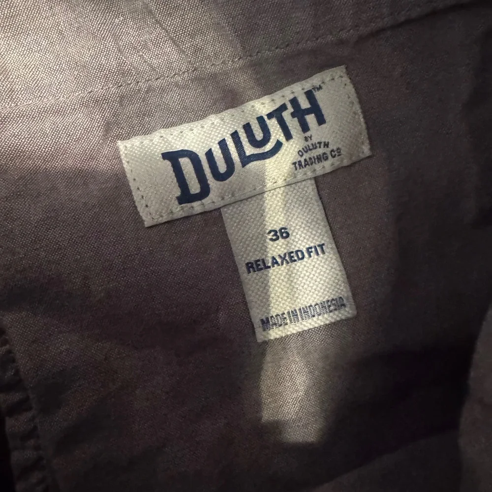 Duluth Trading Co Shorts Mens 36 Brown Flex Ballroom Khakis Relaxed Fit 5540